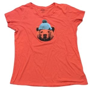 Columbia Unbearable Pink T-shirt Size XL